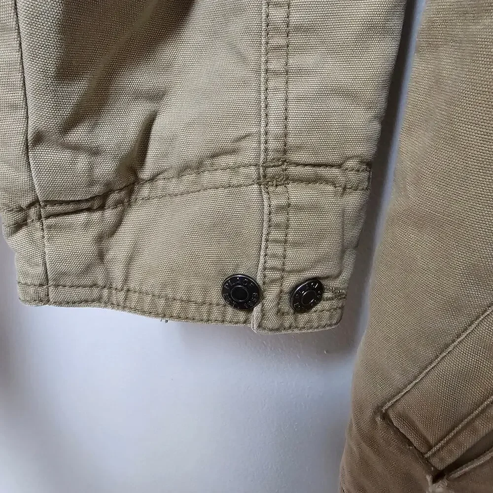 Kids The Childrens Place Sherpa Lined Work Jacket Size 7/8